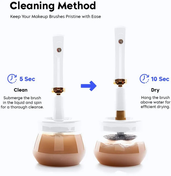 Makeup Brush Cleanser: Cleans All Brush Types & Sizes