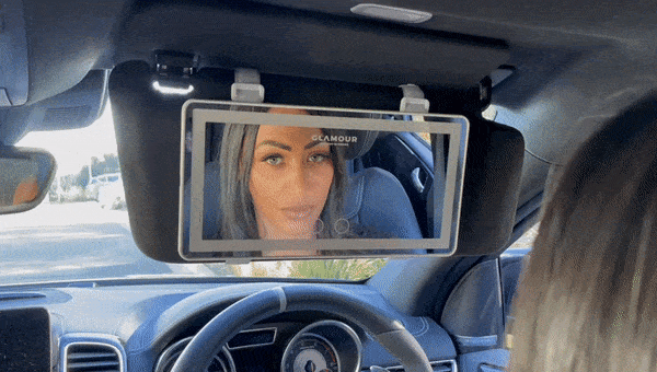 Car Mirror Vanity Led Rechargeable 3 Color