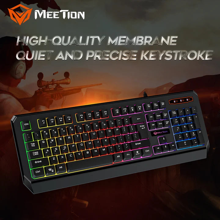 MEETION Wired RGB Gaming Keyboard MT-K9320