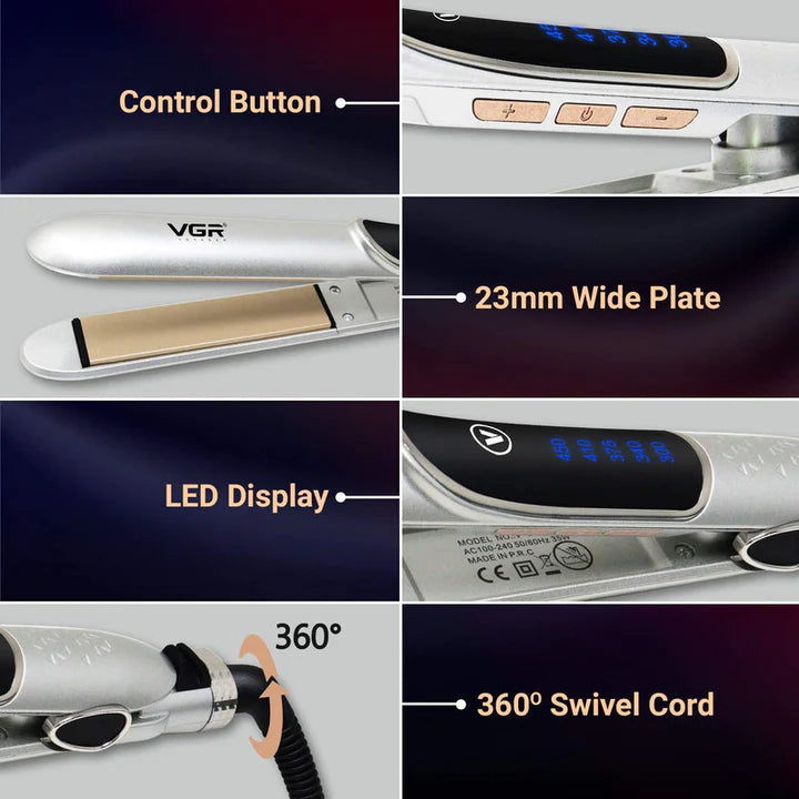 VGR Hair Straightener For Women V509