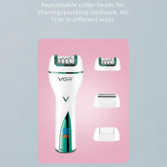3In1 Women Epilator Electric Female Hair Removal Vgr V728