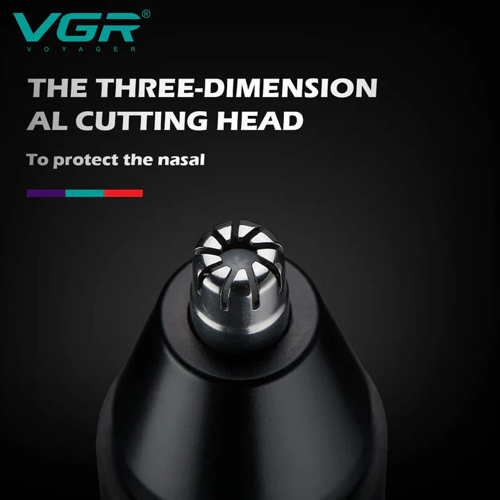 VGR V613 Nose, Ear & Eyebrow Trimmer – Facial Grooming Tool