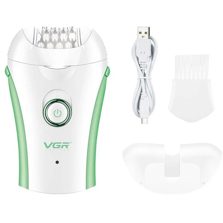 VGR V705 Cordless Epilator – Gentle Hair Removal for Women