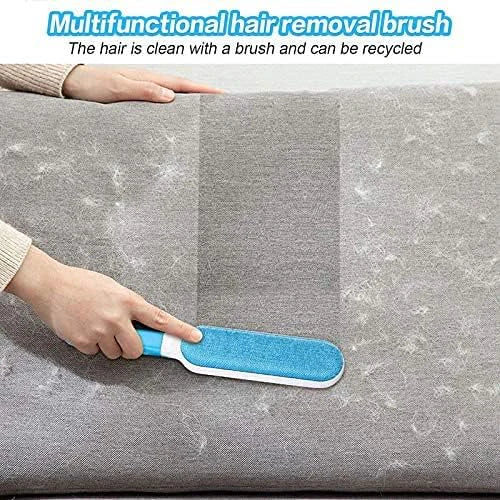 Pet Hair Remover Brush for Dogs and Cats with Efficient Double-Sided Self Cleaning Base, Animal Hair Removal Tool