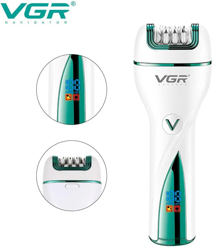 3In1 Women Epilator Electric Female Hair Removal Vgr V728