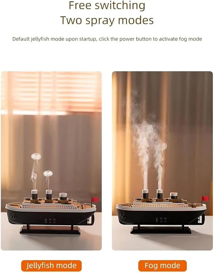 Titanic Humidifier & Essential Oil Diffuser – Aromatherapy