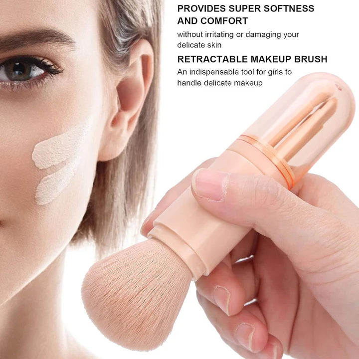 Portable Makeup Brush Set 4-in-1