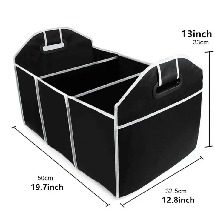 Car Organiser Folding Box Storage Picnic Basket Organizer