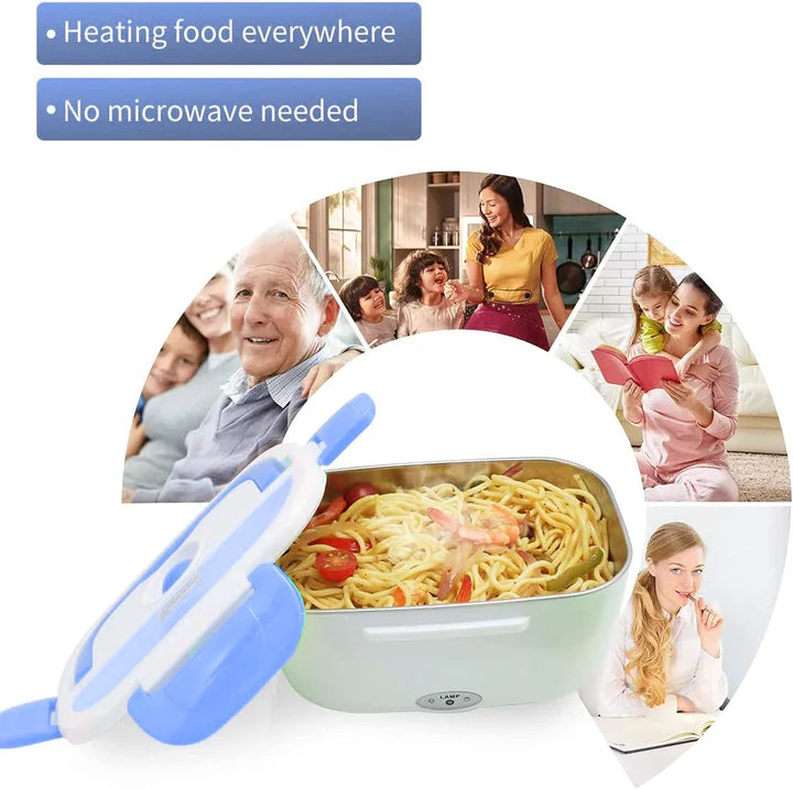 Electric Lunch Box – Portable Food Warmer for Work & Travel