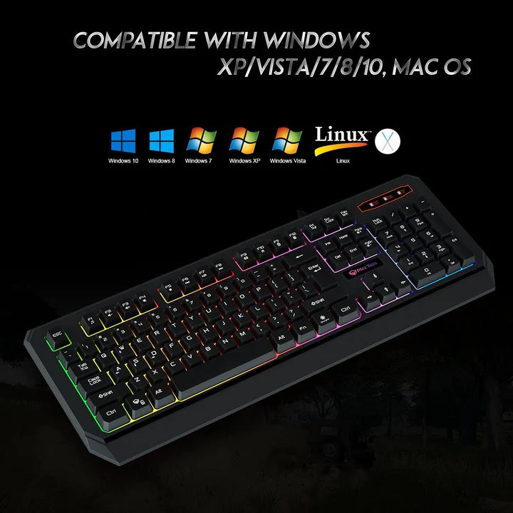 MEETION Wired RGB Gaming Keyboard MT-K9320