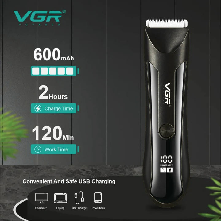 VGR V951 Rechargeable Portable Head & Body Shaver