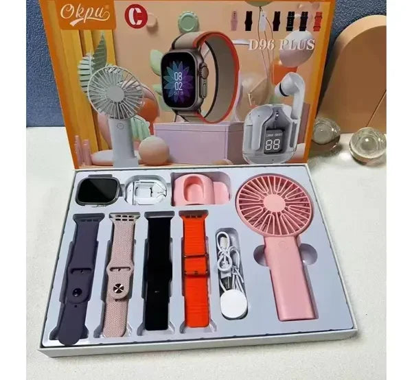 Smart Watch Set WATCH-HEADSET-MINI FAN