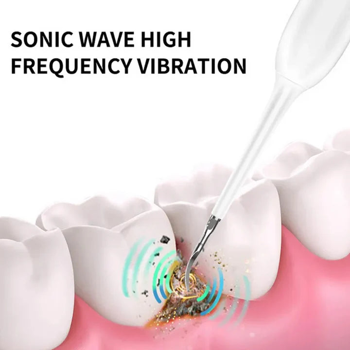 Electric Teeth Cleaner 2 in 1 Electric Teeth with Toothbrush Head