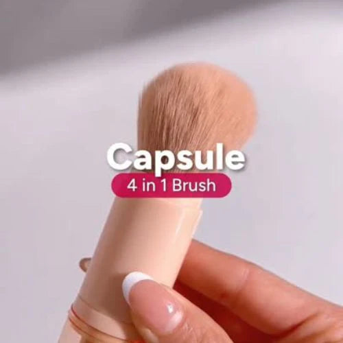 Portable Makeup Brush Set 4-in-1