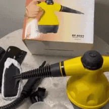 High Pressure Steam Cleaner – 1000W Handheld Steam Cleaning Machine with 9 Accessories for Kitchen, Bathroom, Furniture & Car Detailing