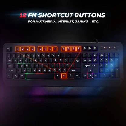 MEETION Wired RGB Gaming Keyboard MT-K9320
