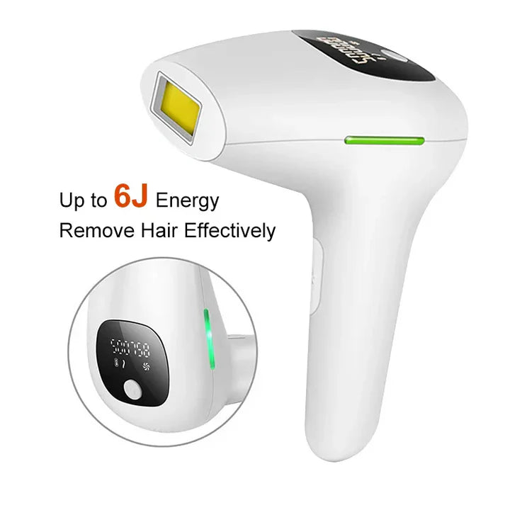 IPL Permanent Laser Hair Removal Device – Safe & Effective for Face and Body, Men & Women