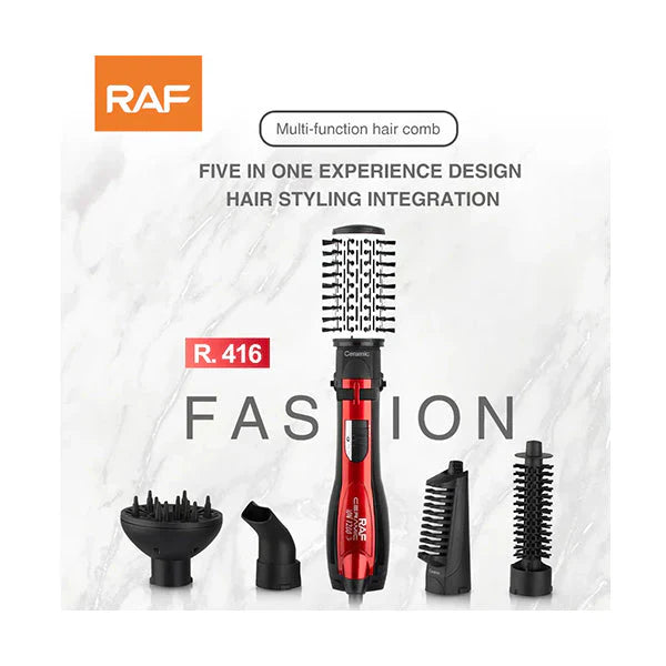 5 in 1 RAF Professional Hair Dryer High Pressure Professional Salon Blow Dryer 1200W R416