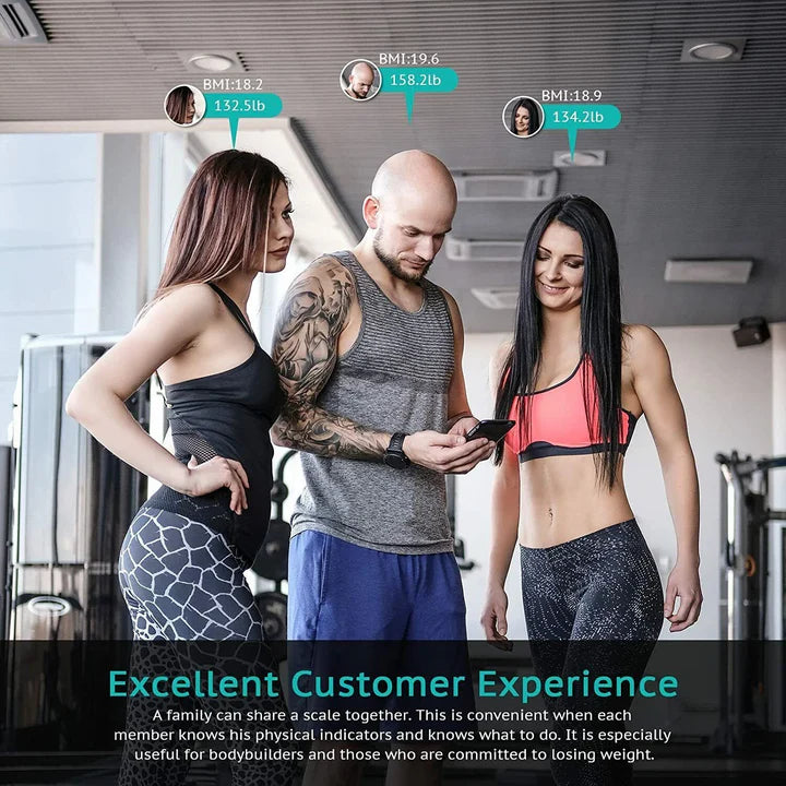 Sonifer Smart Body Fat Scale – LED & App