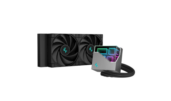 DeepCool CPU Liquid Cooler LT520 240mm 4th Gen Dual-Chamber Pump 3100RPM ,Infinity Mirror ARGB Block 280w TDP AIO for AMD AM4/AM5 LGA 1700/1200 - Image 6