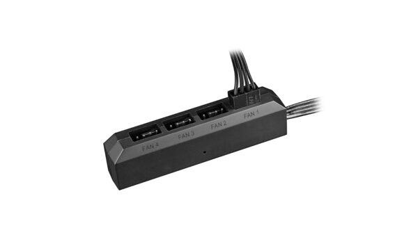 DEEPCOOL FH-04 PWM Fan Hub, Supports up to 4 Fans (3-pin or 4-pin), Occupying only One 4-pin Motherboard Header (System Fan or CPU Fan) - Image 6