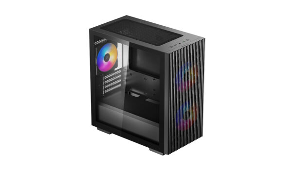 DeepCool MATREXX 40 3FS Micro ATX/Mini ITX Gaming Case 4 Slots, USB3.0×1, Rear 1×120mm LED fan; Front: 120mm×2 LED fan | DP-MATX-MATREXX40-3F - Image 6