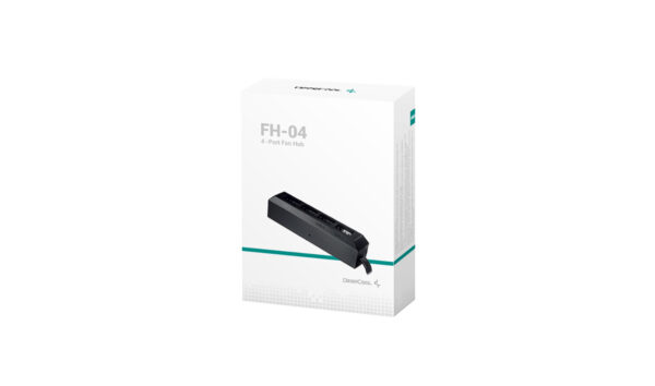 DEEPCOOL FH-04 PWM Fan Hub, Supports up to 4 Fans (3-pin or 4-pin), Occupying only One 4-pin Motherboard Header (System Fan or CPU Fan) - Image 2