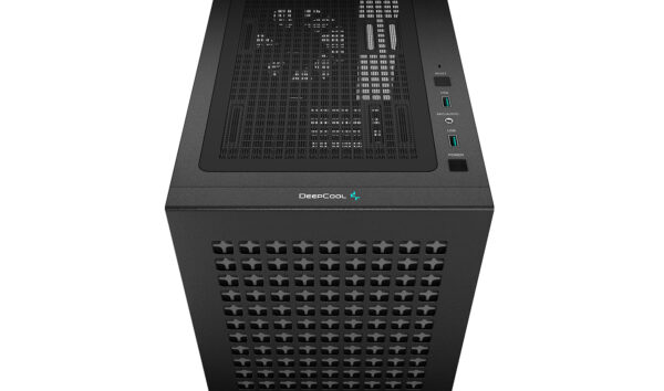 Deepcool  CH370 BK Micro- ATX PC Gaming Case - Black | Support- Mini-ITX/Micro-ATX | Pre-Installed 1 x 120 mm Rear Fan - Image 7