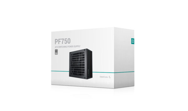 DeepCool PF750 ATX 12V Power Supply Unit, 750W Power, 80 Plus Standard Certification, Active PFC + Double Tube Forward 750Watts, 5% Efficiency, 120mm Fan Size - Black - Image 13