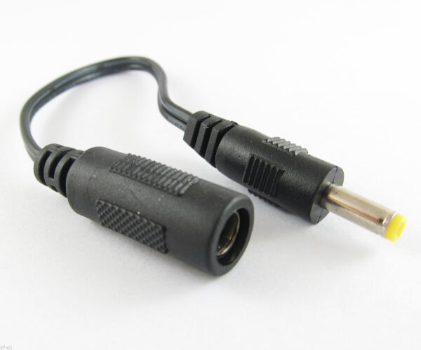 4.0x1.7mm Male to 5.5x2.1mm Female Adapter CONVERTER FOR ROUTER / MINI UPS