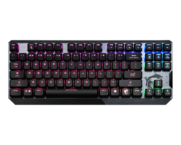 MSI VIGOR GK50 LOW PROFILE TKL "ARABIC" WIRED KEYBOARD - Image 5