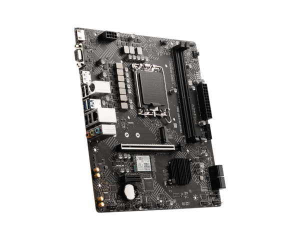 MSI PRO H610M-G WIFI DDR4 MOTHERBOARD - Image 2