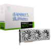 MSI GeForce RTX™ 4070 Ti SUPER 16G GDDR6X GAMING X SLIM WHITE ,WITH DLSS 3 , DisplayPort x 3 (v1.4a) , HDMI™ x 1 , TRI FROZR 3 Thermal Design / 912-V513-626