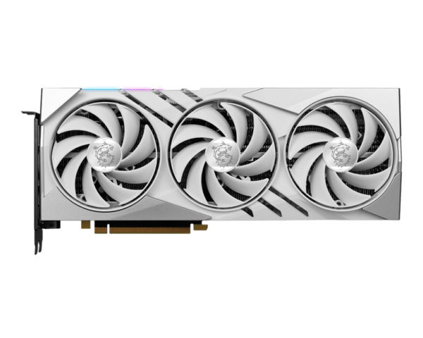MSI GeForce RTX™ 4070 Ti SUPER 16G GDDR6X GAMING X SLIM WHITE ,WITH DLSS 3 , DisplayPort x 3 (v1.4a) , HDMI™ x 1 , TRI FROZR 3 Thermal Design / 912-V513-626 - Image 7