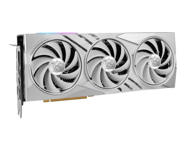 MSI GeForce RTX™ 4070 Ti SUPER 16G GDDR6X GAMING X SLIM WHITE ,WITH DLSS 3 , DisplayPort x 3 (v1.4a) , HDMI™ x 1 , TRI FROZR 3 Thermal Design / 912-V513-626 - Image 6