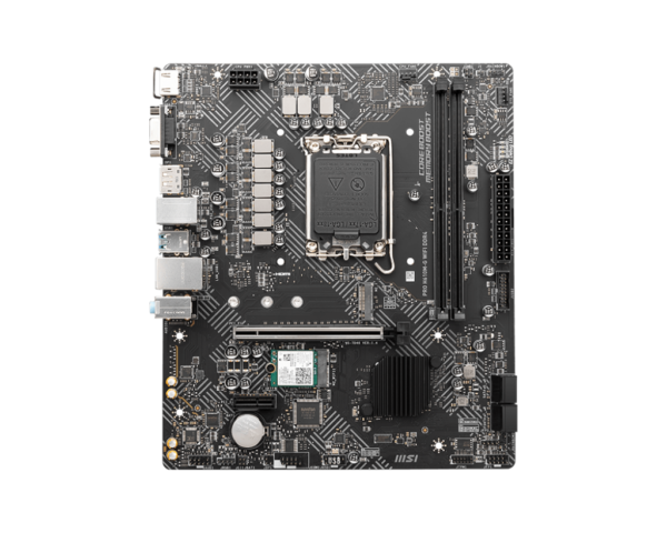 MSI PRO H610M-G WIFI DDR4 MOTHERBOARD - Image 4