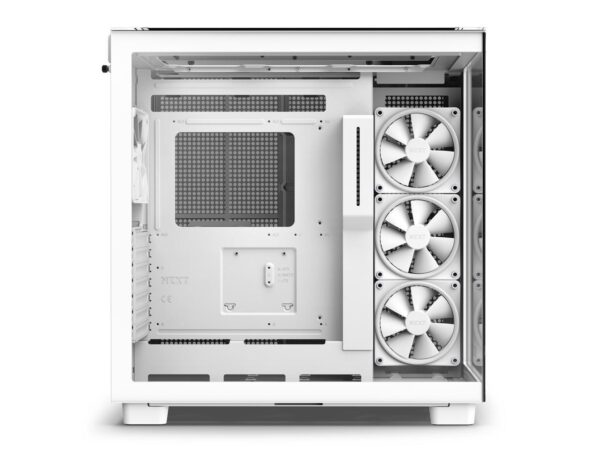 NZXT H9 Elite Edition ATX Mid Tower Chassis All White color (CM-H91EW-01) - Image 5