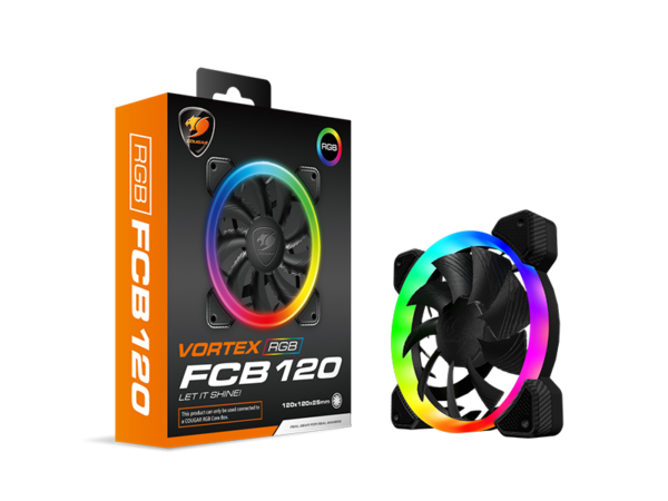COUGAR FCB VORTEX RGB SINGLE FAN 120MM