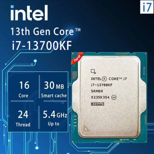 Intel? Core? i7-13700KF Processor 30M Cache, up to 5.40 GHzI "BOXED" - Image 4