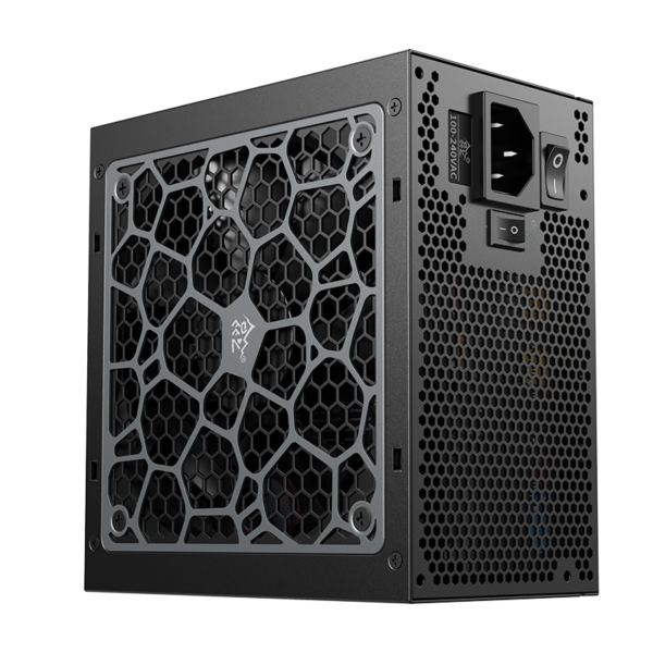 Segotep MU-750G 750W PSU Kunlun 80 Plus Gold Certification ATX 3.0 & PCIe 5.0 Full Modular Power Supply Active PFC FDB Fan LLC pro + DC-DC Framework - BLACK - Image 8
