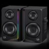 REDRAGON GS812 ANDANTE WIRELESS 2.0 CHANNEL POWERED PC GAMING SPEAKER