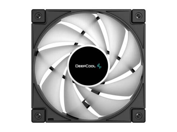 DeepCool FC120 PC ARGB Fan 120mm 1800RPM , PWM Cooling Fan Case , Quiet Under 28dB(A) High Performance for Cases , Single Pack - BLACK - Image 4