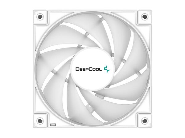 DeepCool FC120 3IN1 Performance 120mm ARGB LED PWM Fan, Daisy-Chain Interconnect Cable, Black, Triple Pack- WHITE - Image 9