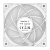 DeepCool FC120 3IN1 Performance 120mm ARGB LED PWM Fan, Daisy-Chain Interconnect Cable, Black, Triple Pack- WHITE - Image 8