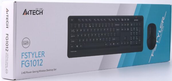 A4Tech FG1012(S) 2.4G Wireless Desktop Combo ENG/AR