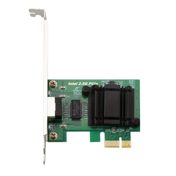 Intel I225 Chipset 2.5 Gigabit Ethernet PCI Express PCI-E Network Interface Card 10/100/1000/2500 Mbps RJ45 LAN Adapter - Image 2