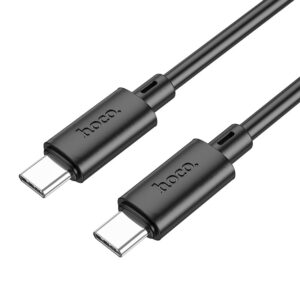 Fast Charging Cable USB Type C To Type C 60W , Compatible with Mobile, Laptop, Tablets & MacBook, 3.28 Feet (1.M), Supports Power Delivery (PD) With Rapid Data Transmission (Black or White)