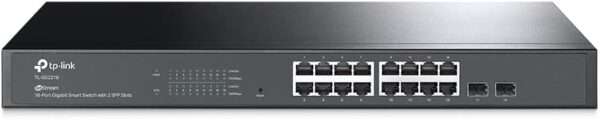 TP-Link TL-SG2218P | 16 Port Gigabit Smart Managed PoE Switch | 16 PoE+ Ports @150W, 2 SFP Slots | Support Omada SDN | PoE Recovery | IPv6 | Static Routing - Image 4
