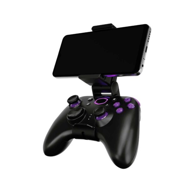 Cooler Master Storm Controller Cradle Mobile Phone Holder, Supports Storm Controller, Expandable Clip, Adjustable Viewing Angle for Gaming on The Go (CMI-GSCXC-BK1) - Image 6