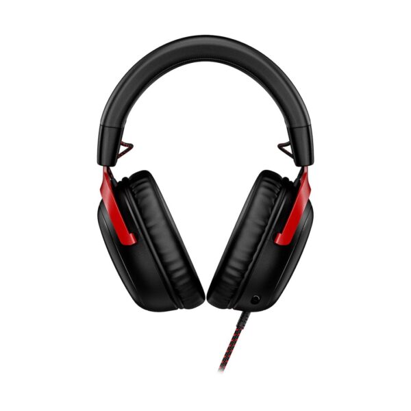 HYPERX CLOUD III BLACK/RED WIRED GAMING HEADSET - Image 3